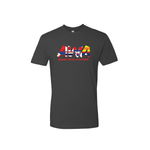 Flag AWA Logo - Printed T-Shirt