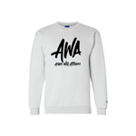 Big AWA Logo - Printed Crewneck Sweatshirt