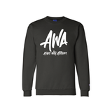 Big AWA Logo - Printed Crewneck Sweatshirt