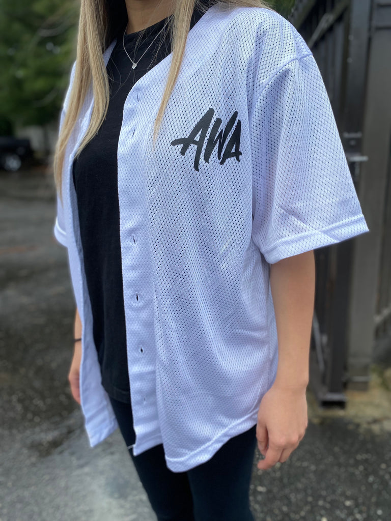 AWA Printed Mesh Baseball Jersey – Asians With Attitudes